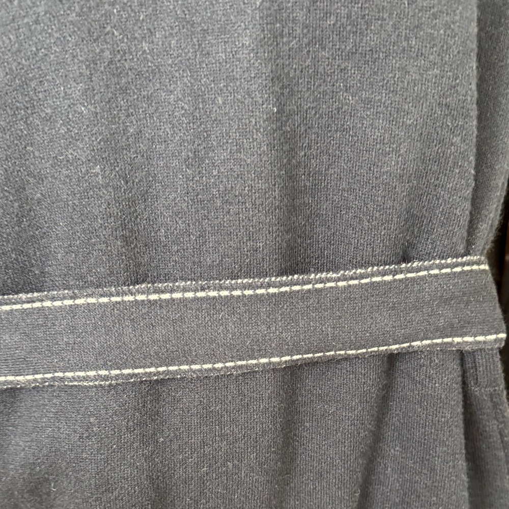 Banana Republic Brushed Navy and White Knit Dress size S - Picture 9 of 10